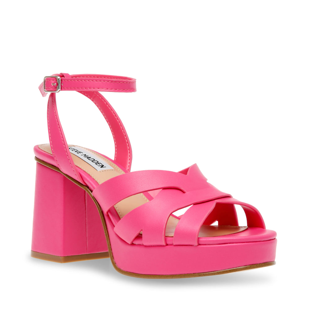 Steve Madden Fortezza Sandal PNK ACTION LEATHER Sandals All Products