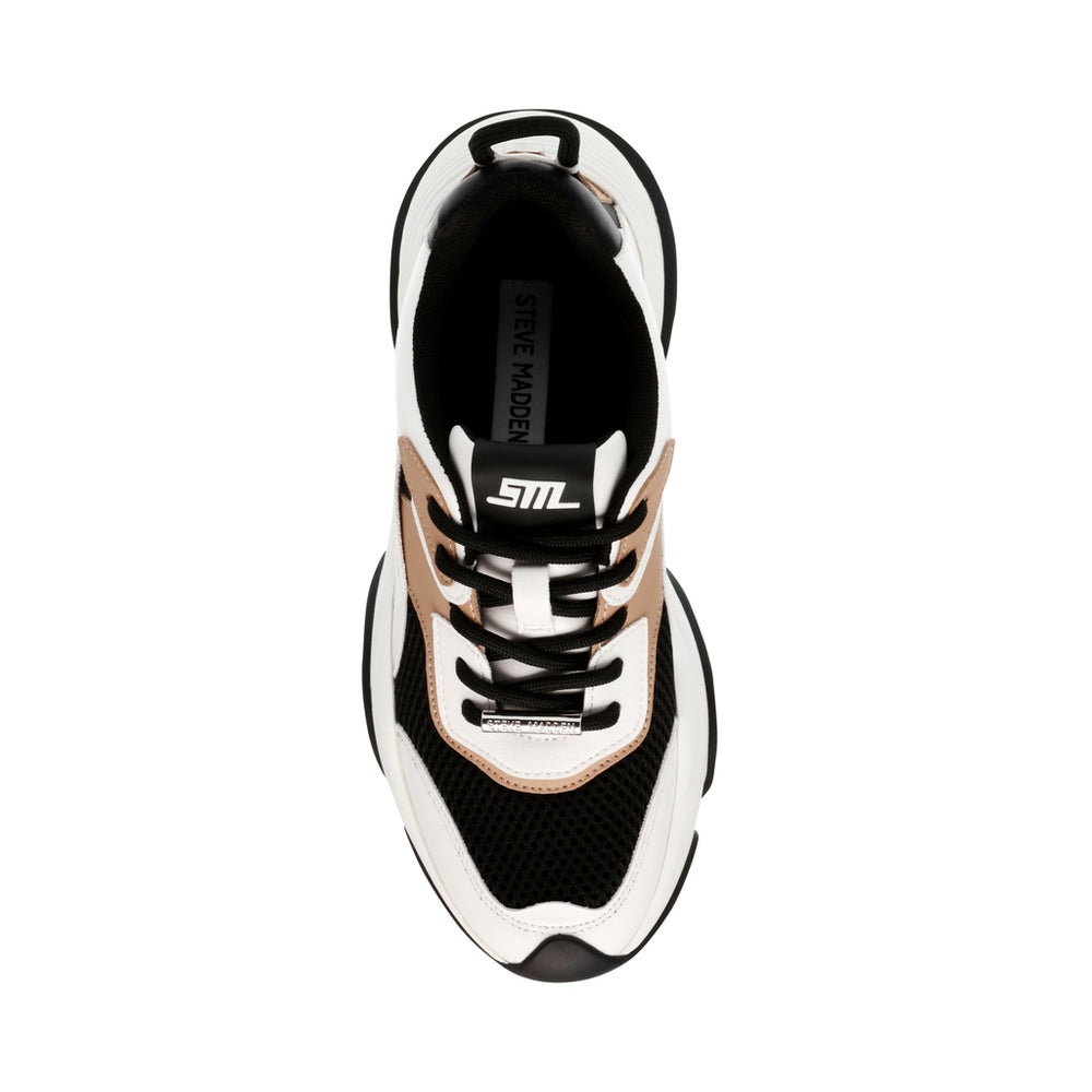 Steve Madden Belissimo Sneaker BLK/TAN Sneakers It's a Sneaker Thing