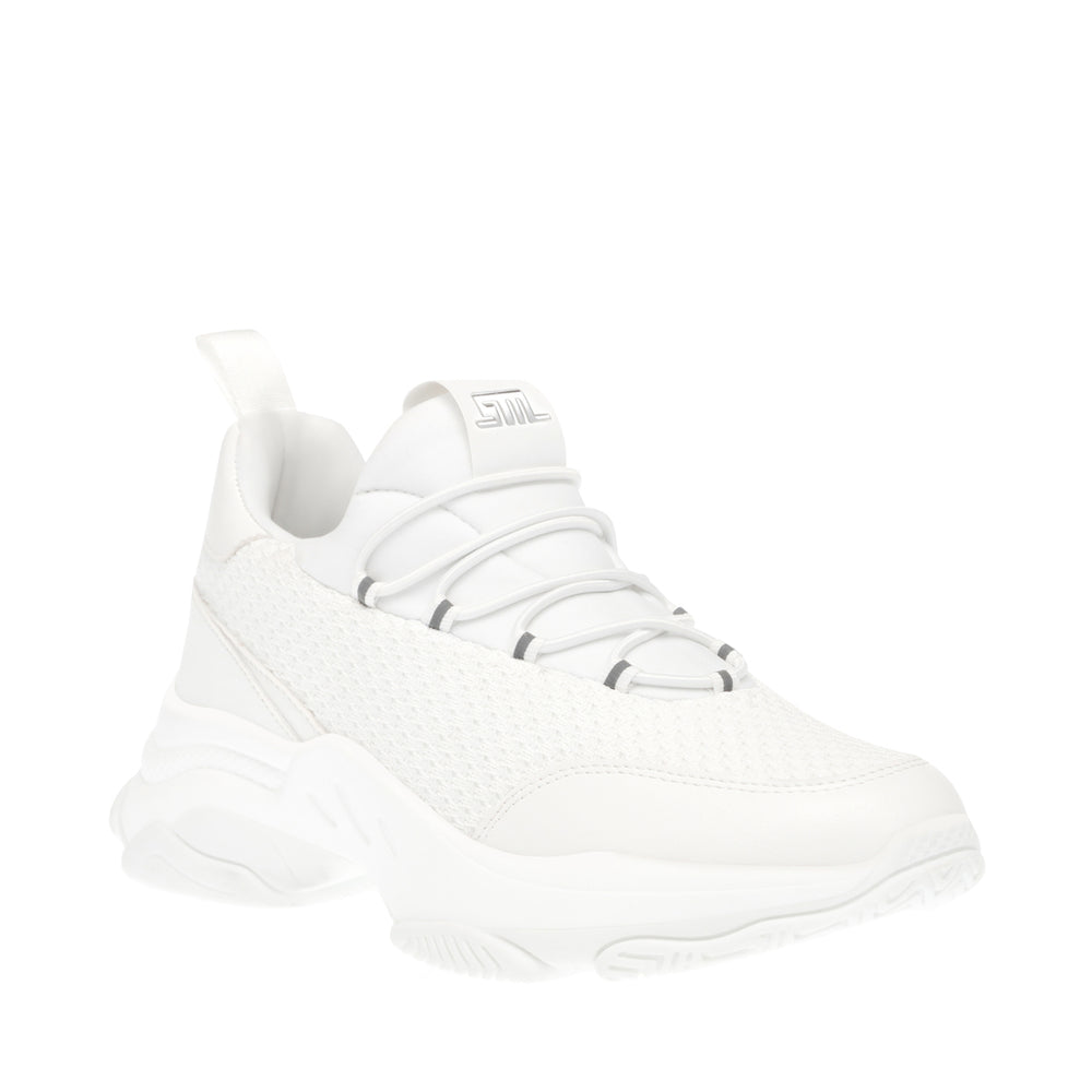Steve Madden Motif Sneaker WHITE Sneakers 90's Nostalgia
