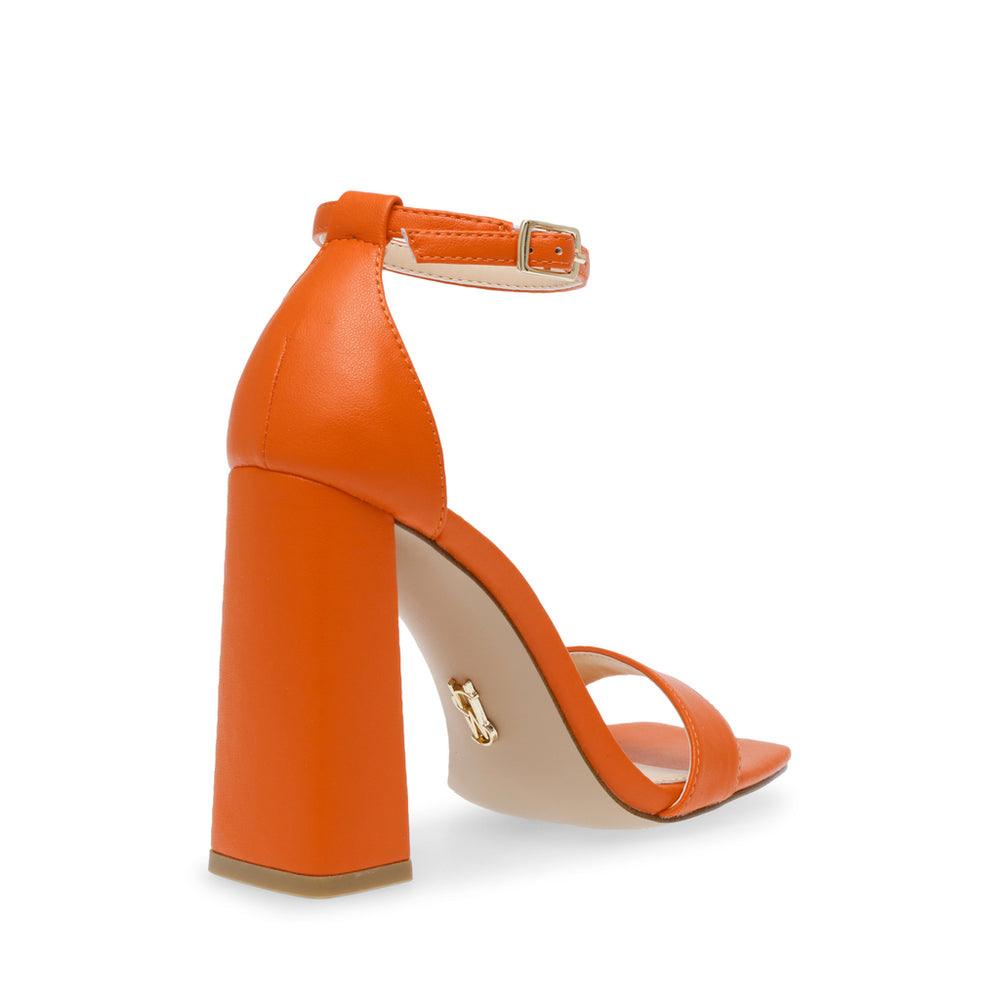 Steve Madden Airy Sandal ORANGE LEATHER Sandals All Products