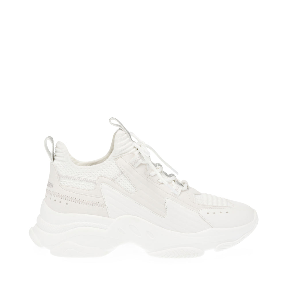 Steve Madden Matchbox Sneaker WHITE/WHITE Sneakers It's a Sneaker Thing
