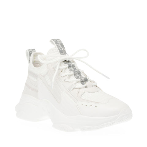 Steve Madden Matchbox Sneaker WHITE/WHITE Sneakers It's a Sneaker Thing